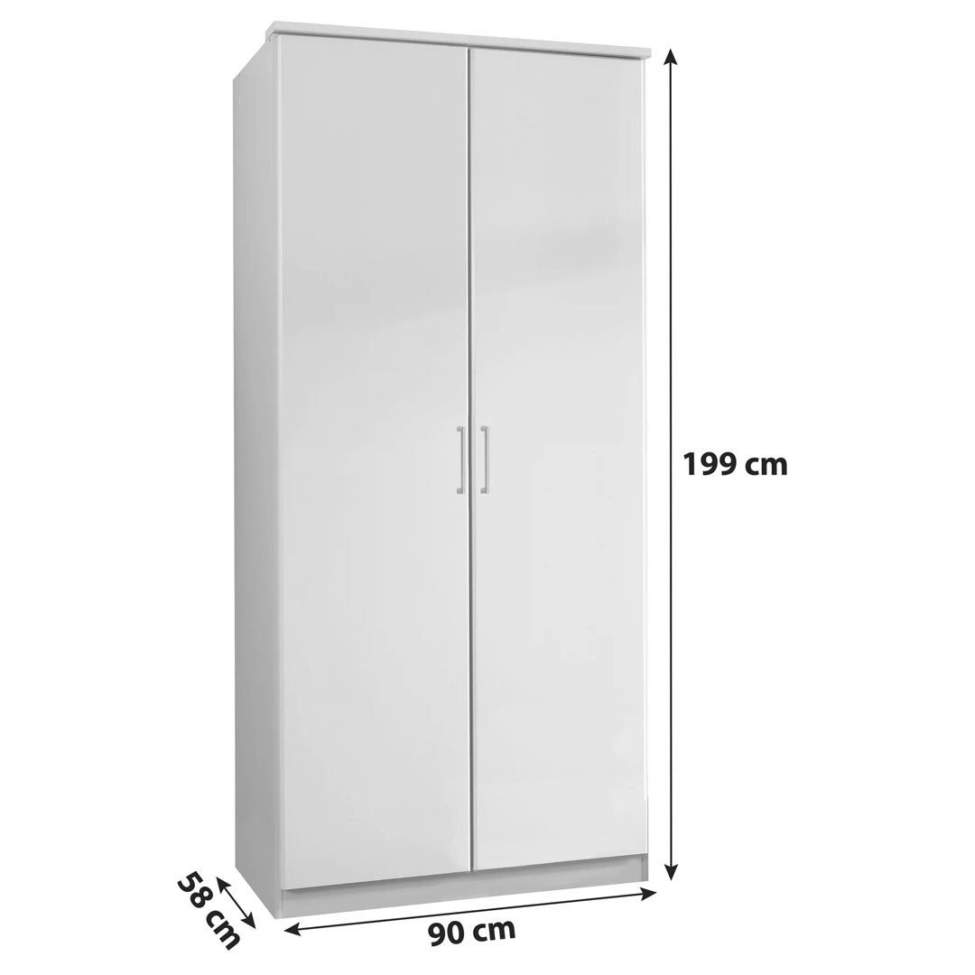 DULAP 90/199,5/58 cm 2 usi