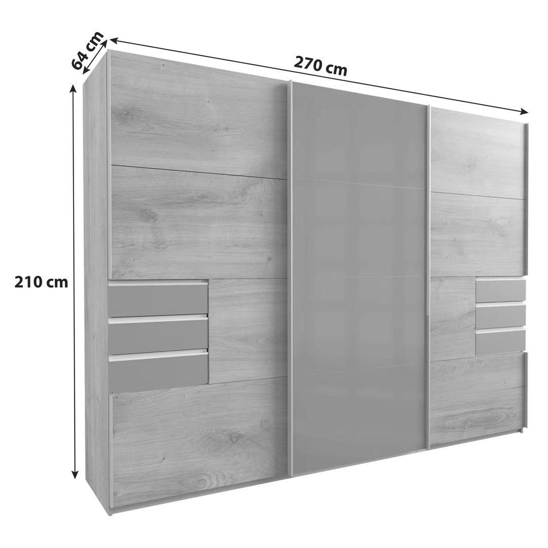 DRESSING 270/210/64 cm 3 usi