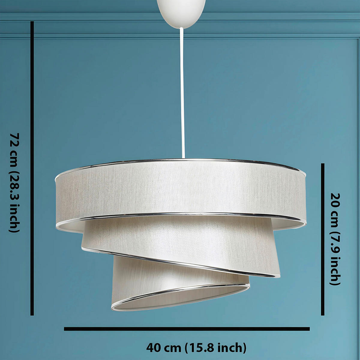 LAMPĂ SUSPENDATĂ 40/72 cm