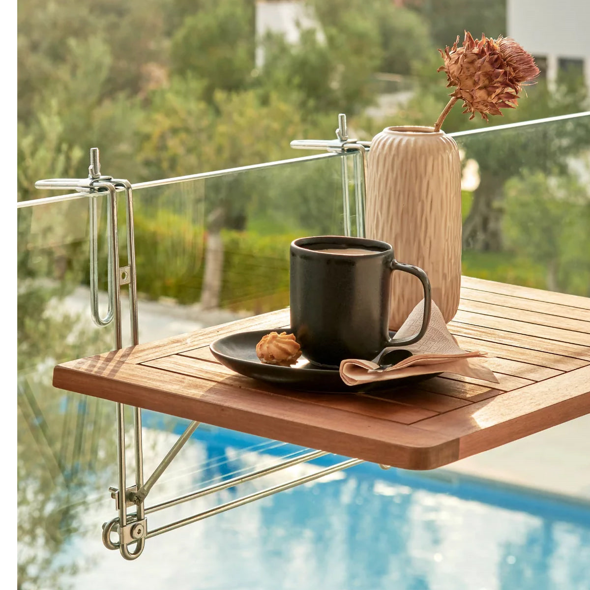 Măsuță suspendată pentru balcon