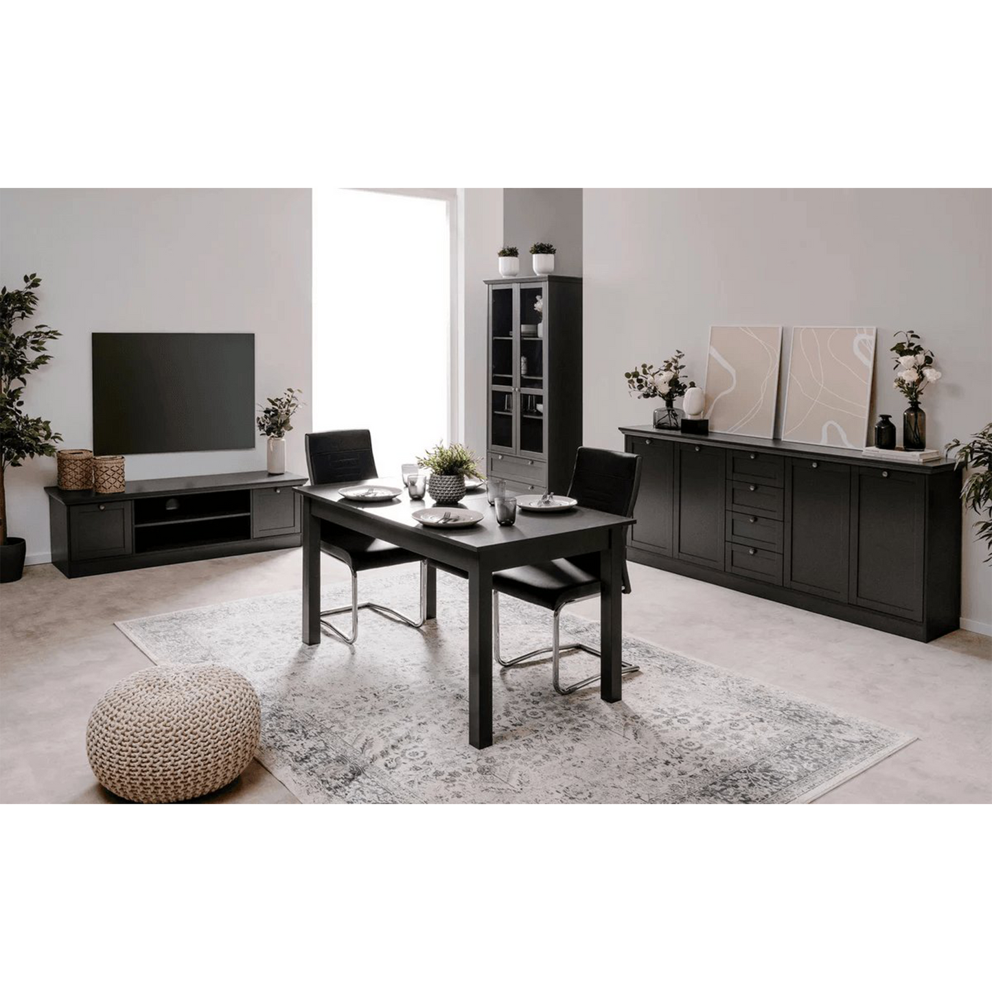 VITRINA antracit