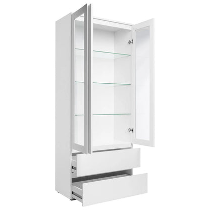 VITRINA 80/191/40 cm 2 usi