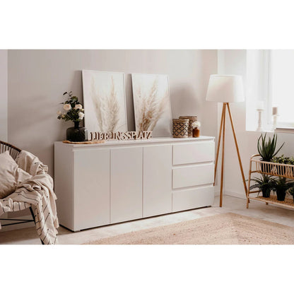 COMODA 178/80/40 cm, culoare alb