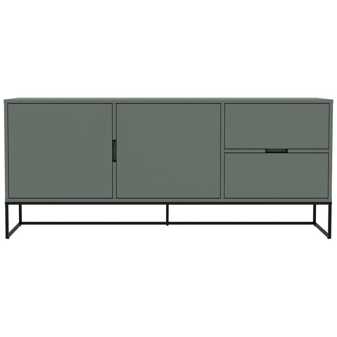 COMODA 176/76/43 cm în gri, alb
