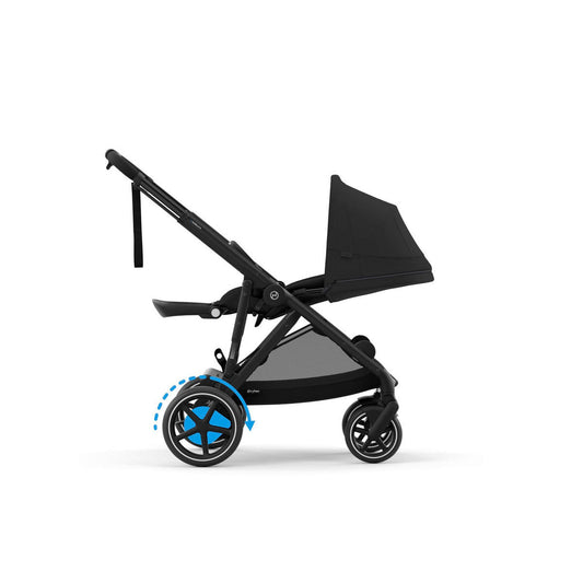 CĂRUCIOR PENTRU COPII CYBEX e-Gazelle S Moon Black
