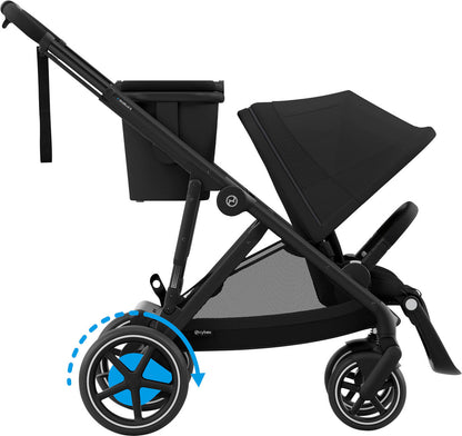 CĂRUCIOR PENTRU COPII CYBEX e-Gazelle S Moon Black