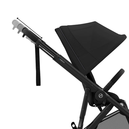 CĂRUCIOR PENTRU COPII CYBEX e-Gazelle S Moon Black