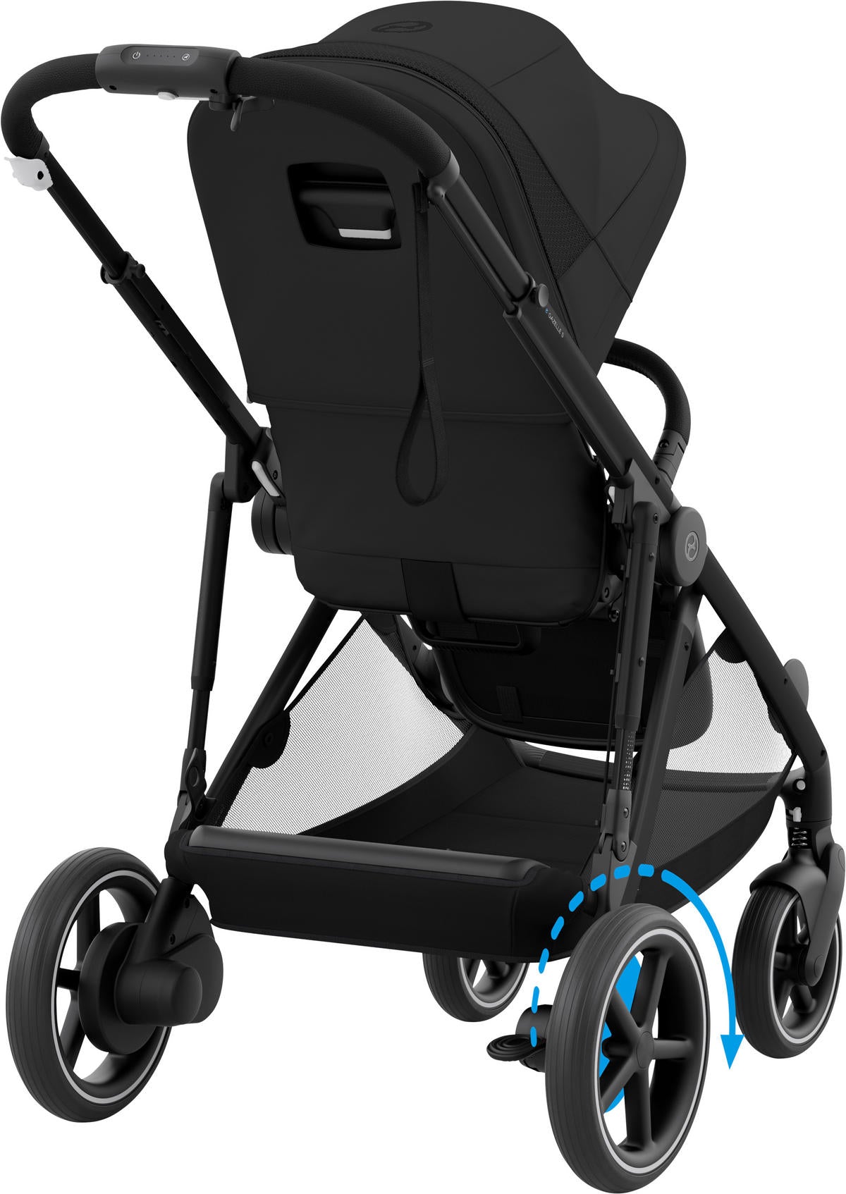 CĂRUCIOR PENTRU COPII CYBEX e-Gazelle S Moon Black