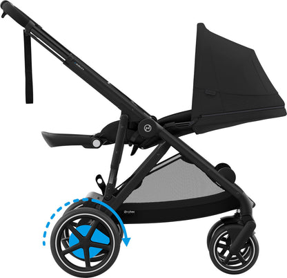 CĂRUCIOR PENTRU COPII CYBEX e-Gazelle S Moon Black