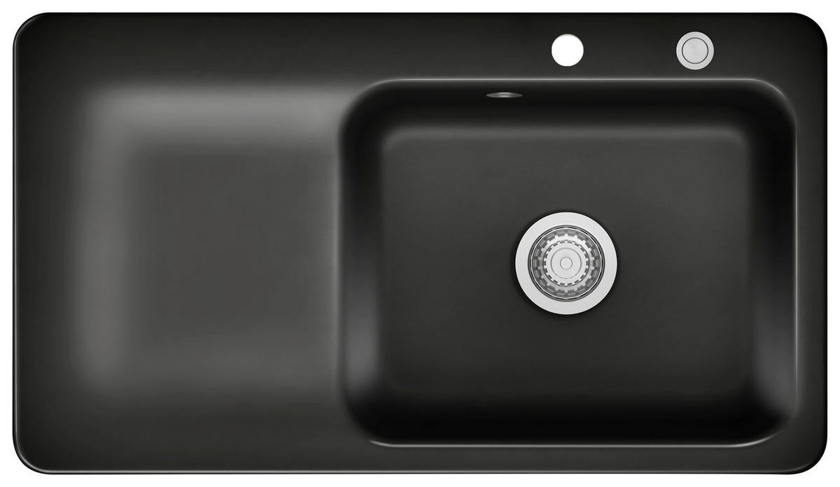 Chiuveta din ceramică în negru