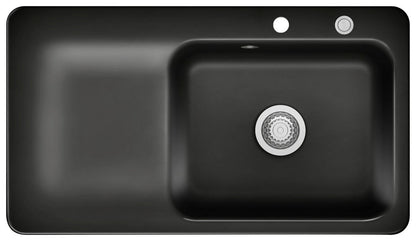 Chiuveta din ceramică în negru