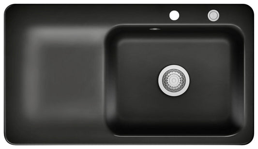 Chiuveta din ceramică în negru