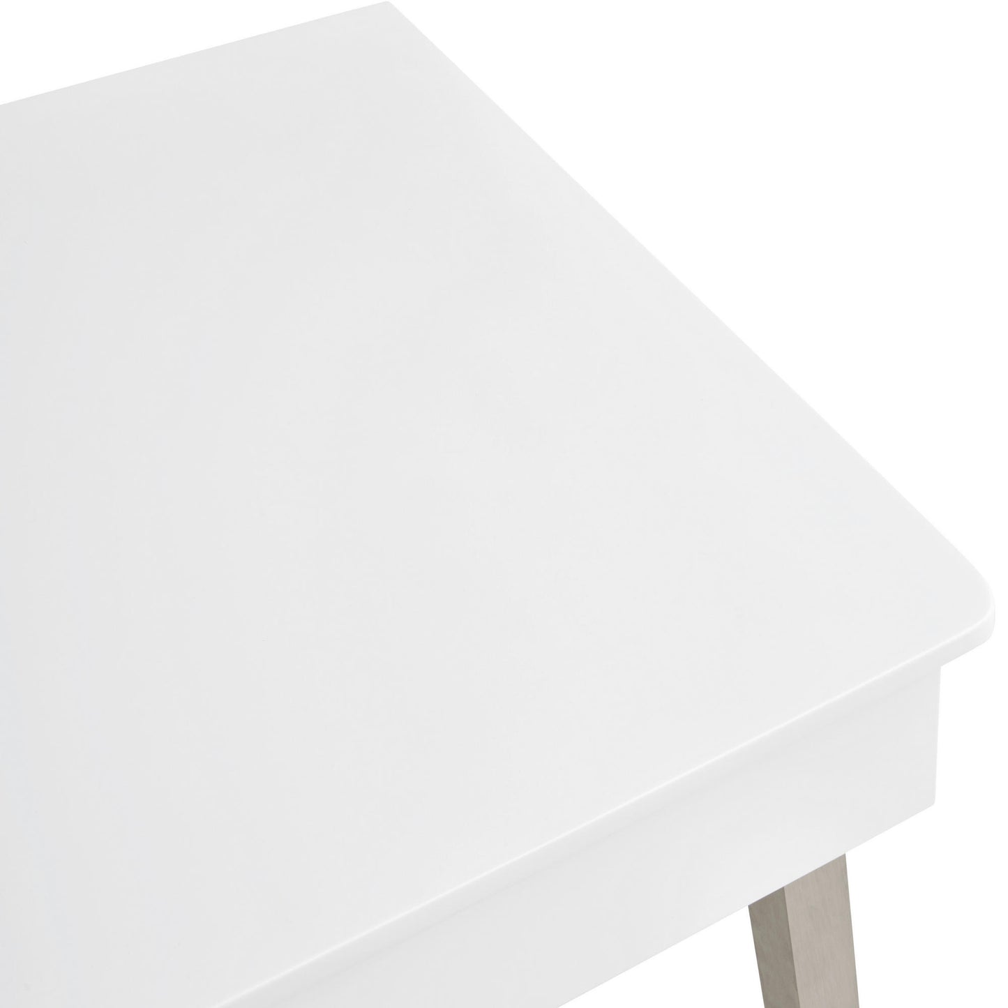 Birou alb (120 x 60 cm) cu spațiu de depozitare: modern și practic