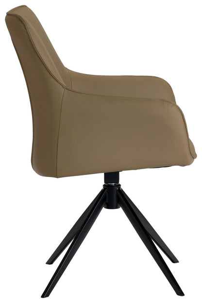 FOTOLIU ROTATIV DIN PIELE BEJ