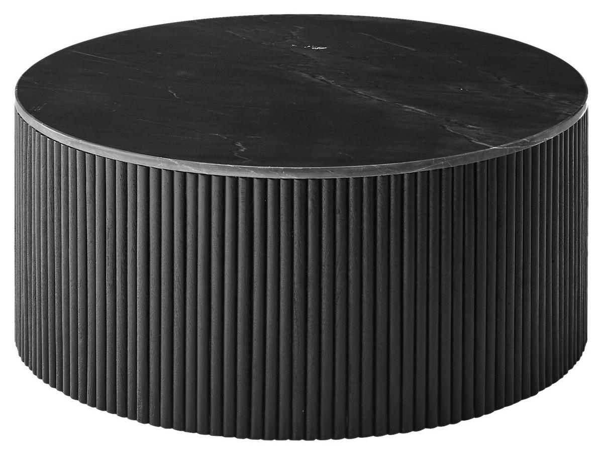 MĂSUȚĂ DE CAFEA DIN LEMN ȘI PIATRĂ