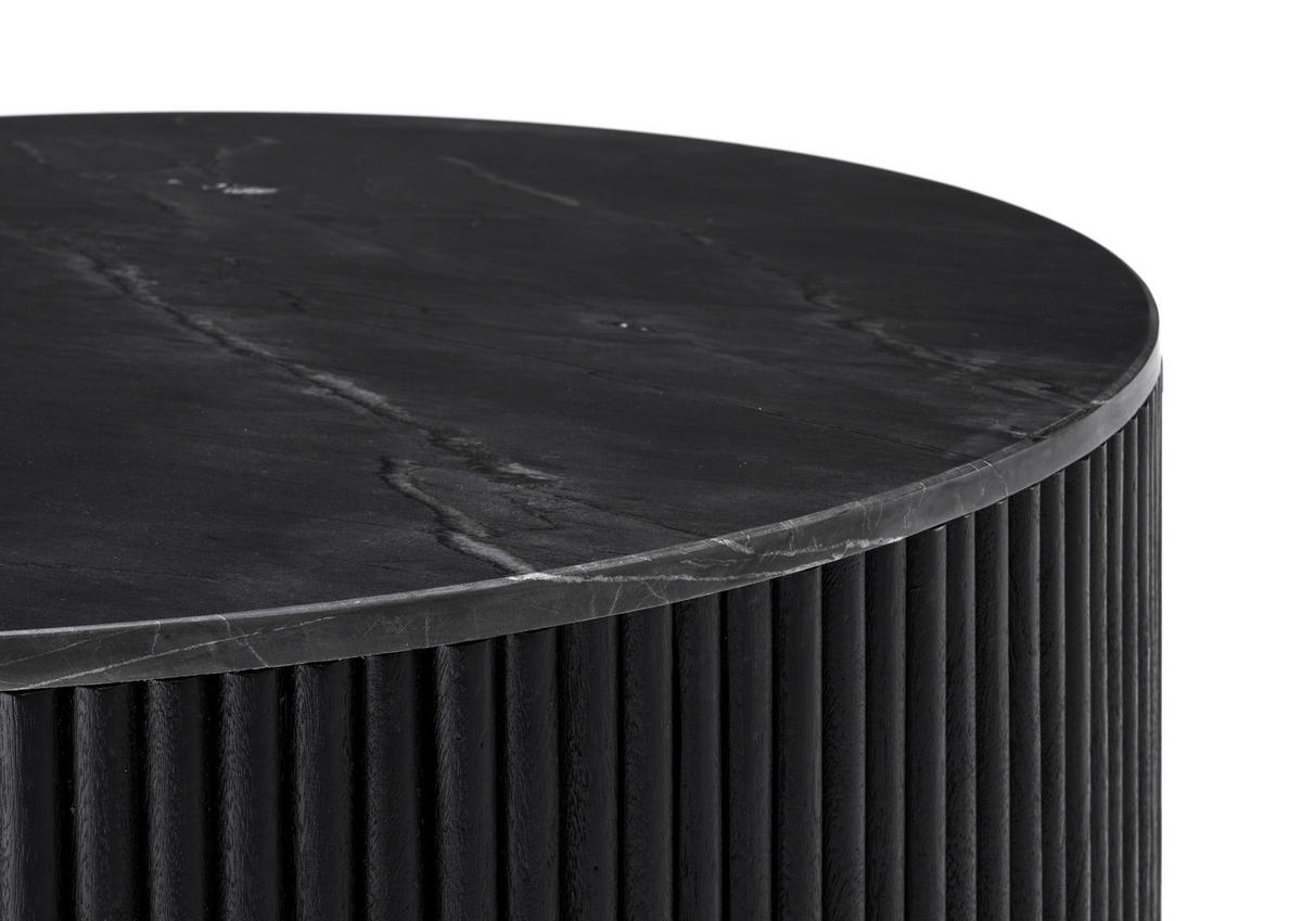 MĂSUȚĂ DE CAFEA DIN LEMN ȘI PIATRĂ