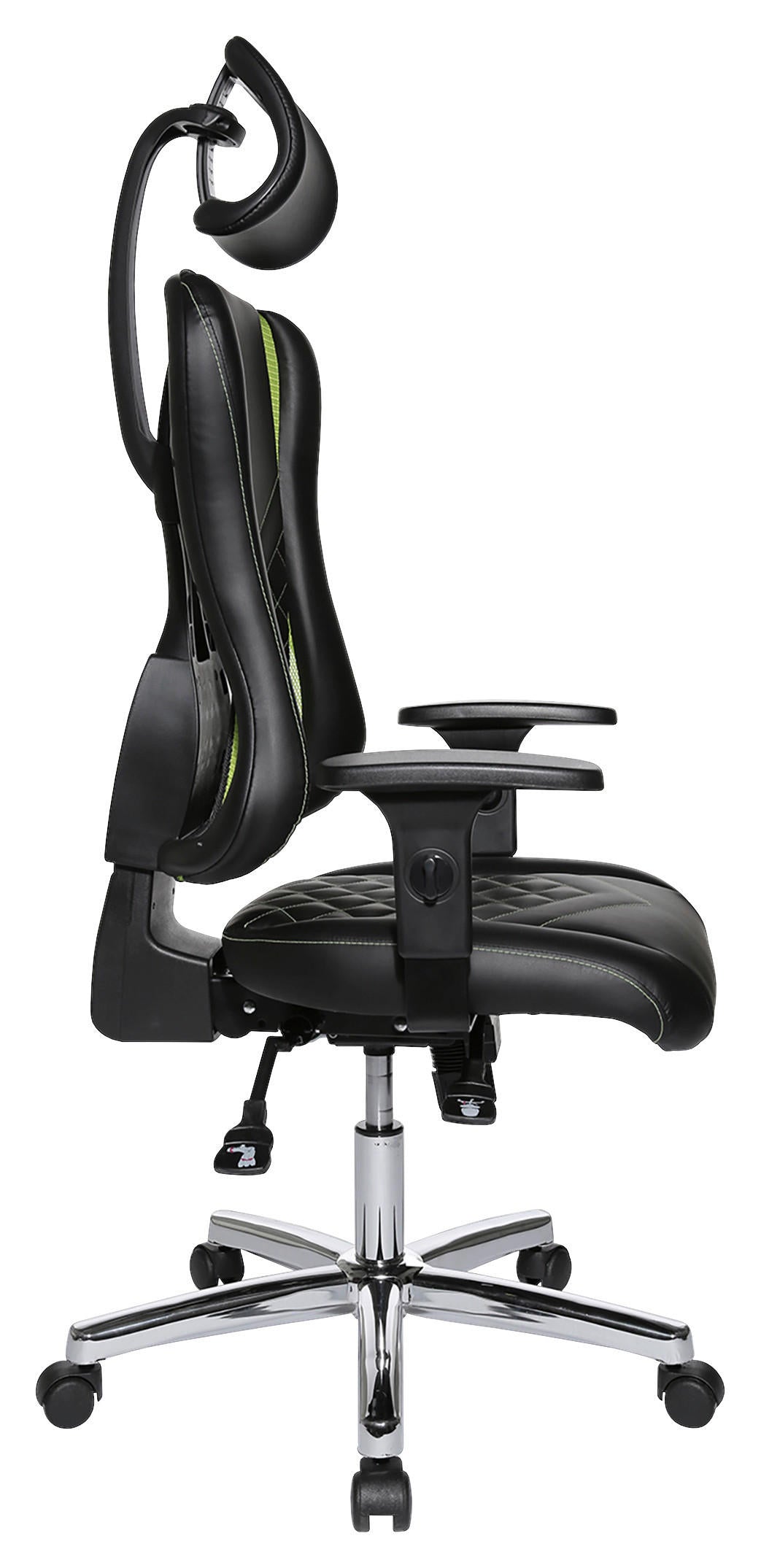 SCAUN DE GAMING ÎN NEGRU ȘI VERDE