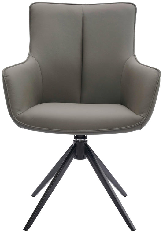 FOTOLIU ROTATIV DIN PIELE GRI