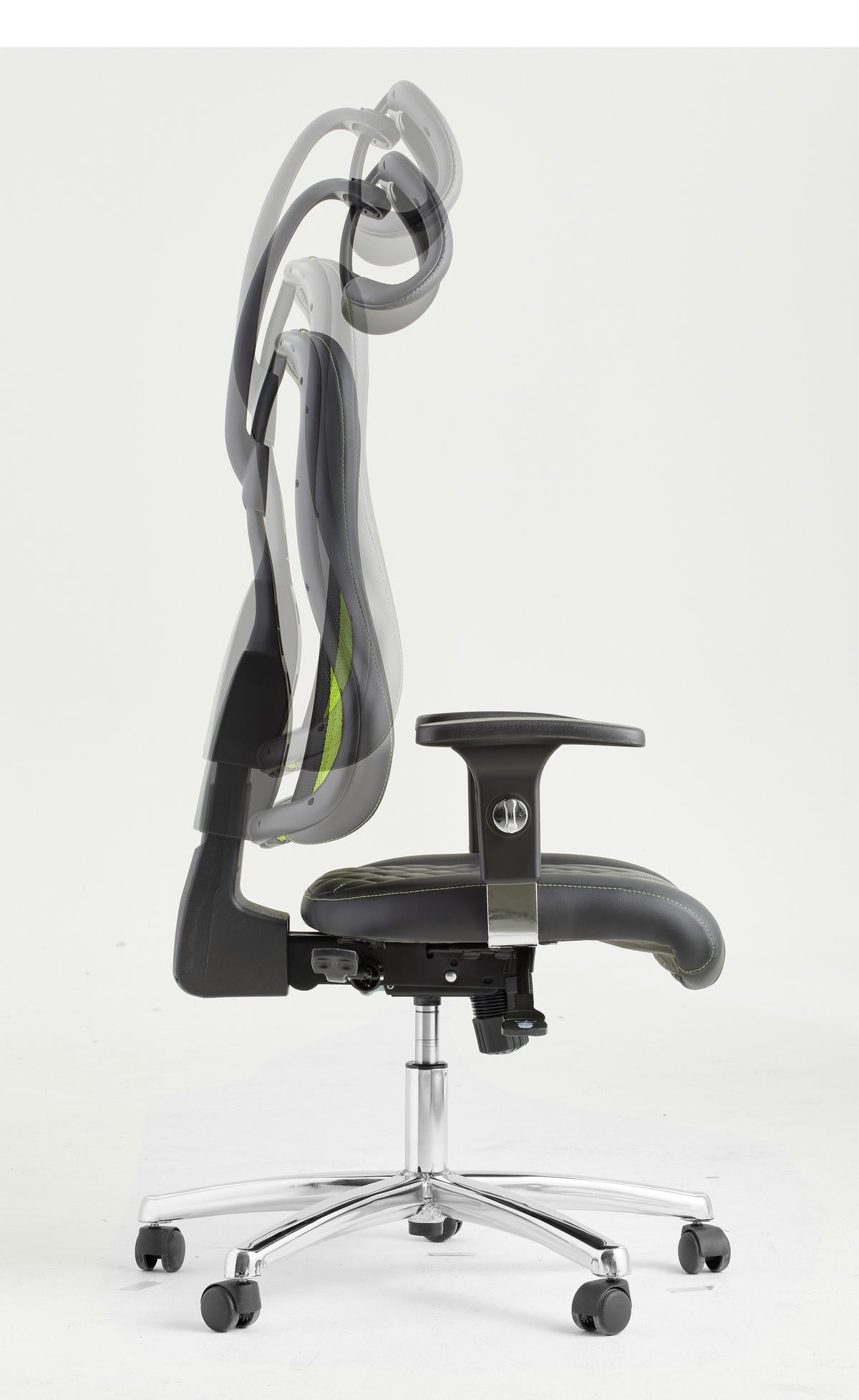 SCAUN DE GAMING ÎN NEGRU ȘI VERDE