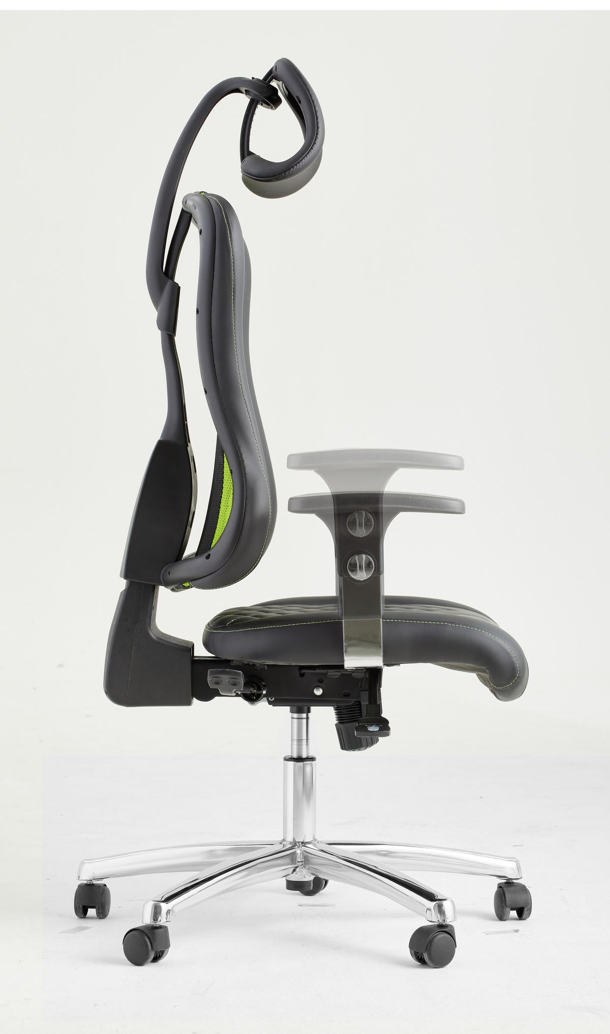 SCAUN DE GAMING ÎN NEGRU ȘI VERDE