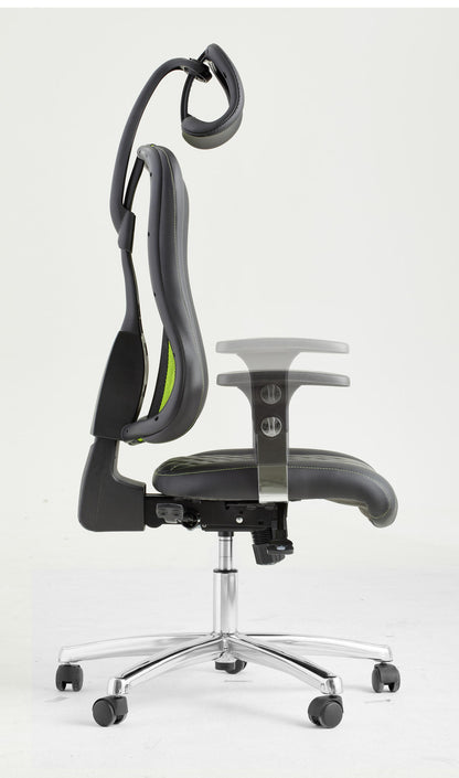 SCAUN DE GAMING ÎN NEGRU ȘI VERDE