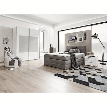 Pat BOXSPRING 120x200cm gri