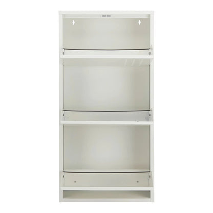 Pantofar metalic alb